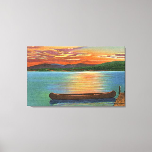 Toile L'île Diamond, le Mont Prospect (Recto)