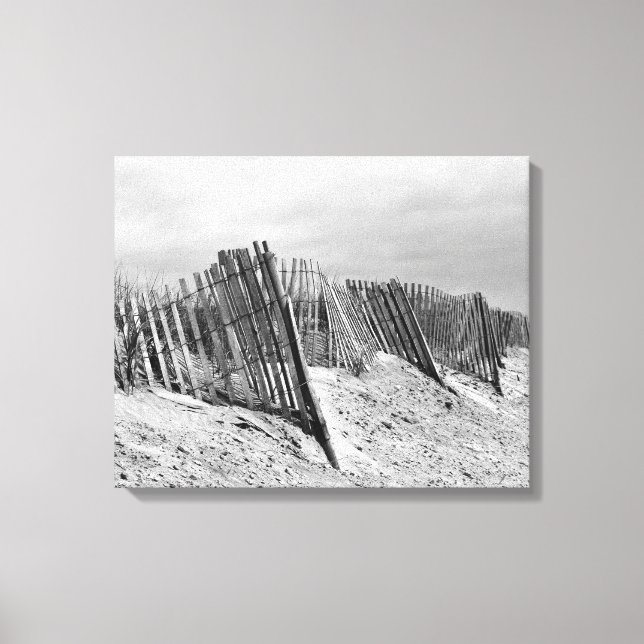 Toile L'Impression de Dune Fence Canvas (Recto)