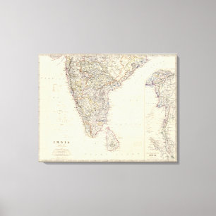 Toile L'Inde S