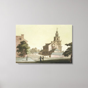 Toile L'indépendance Hall, Philadelphie, Pennsylvanie,