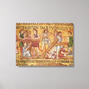 Toile L'inondation, de l'oreillette, détail de