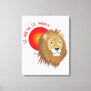 Toile Lion