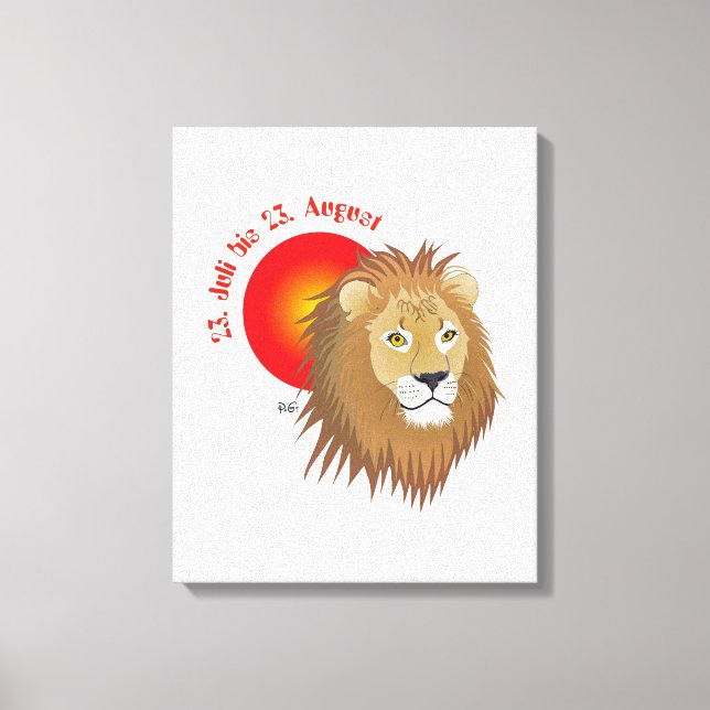 Toile Lion (Recto)