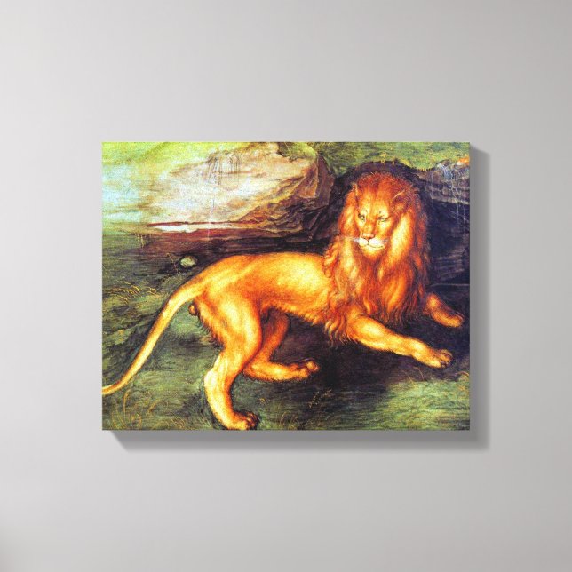 Toile Lion - Albrecht Durer - c1494 (Recto)