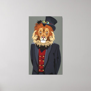 Toile Lion chic