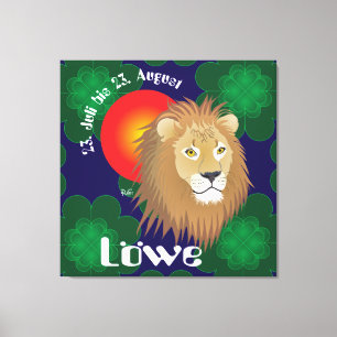 Toile Lion du 23 juillet au 22 août