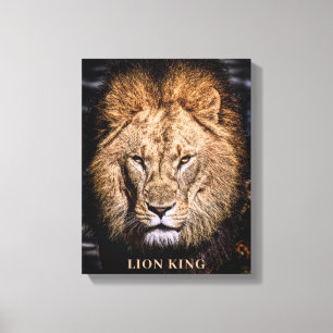 TOILE LION KING ART