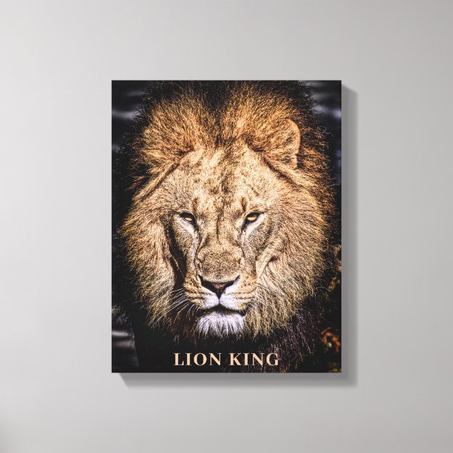 TOILE LION KING ART (Recto)