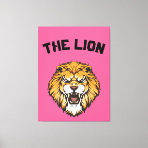 Toile "Lion majestueux"