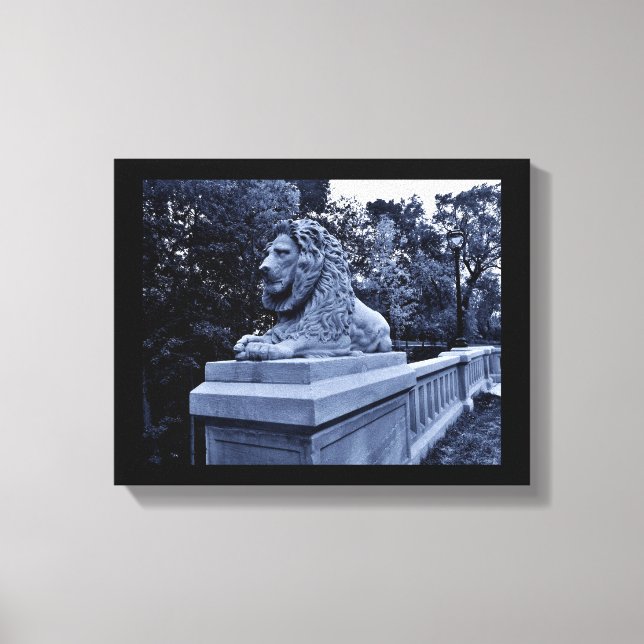 Toile Lion pensif (Recto)