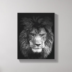 Toile Lion Poster Lion Leinwand