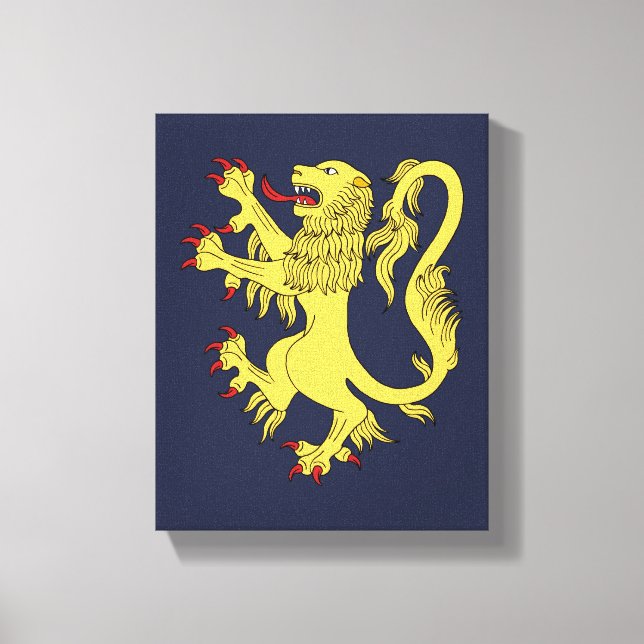 Toile Lion Rampant (Recto)