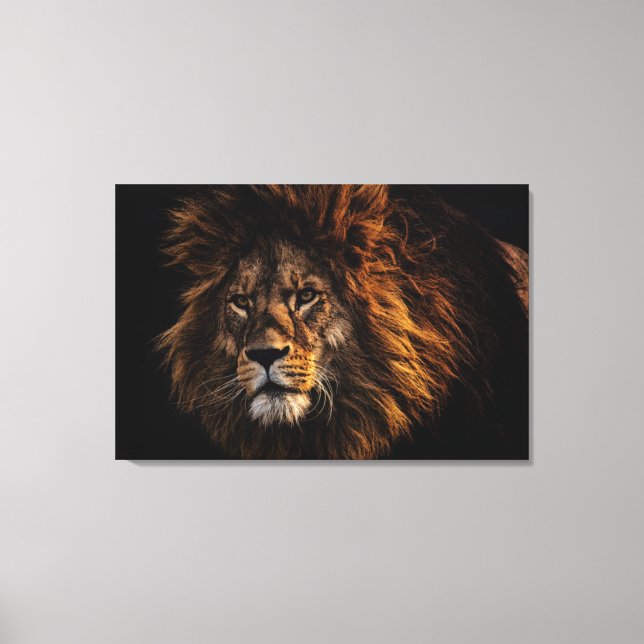Toile Lion Tendance Pour La Décoration Intérieure De La  (Recto)
