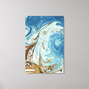 Toile Liquide pour motif abstrait