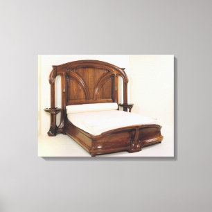 Toile Lit de Nouveau d'art, 1900