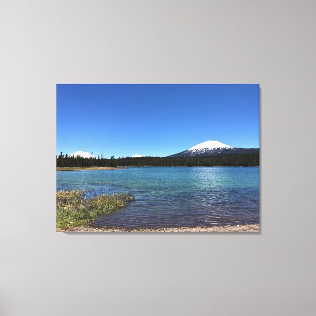 Toile Little Lava Lake, Oregon (Recto)