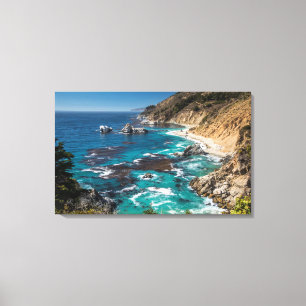 Toile Littoral de Big Sur, Côte ouest, Côte pacifique