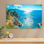 Toile Littoral | Palaiokastritsa, Corfou, Grèce<br><div class="desc">Cette photo Getty Images extraordinaire offre une vue sur la côte de Palaiokastritsa,  Corfou,  Grèce.</div>