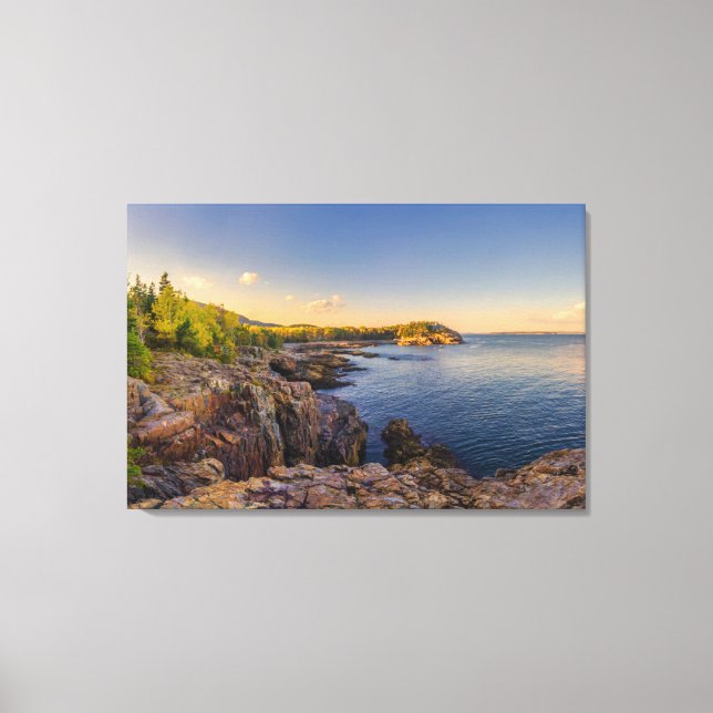 Toile Littoral | Parc national Acadia, Schooner Head (Recto)