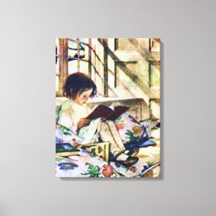 Toile Livres photos en hiver