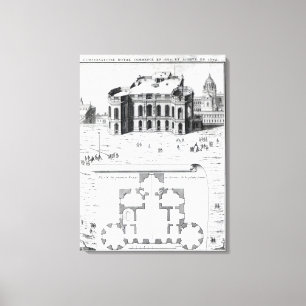 Toile L'Observatoire Royal à Paris, 1741