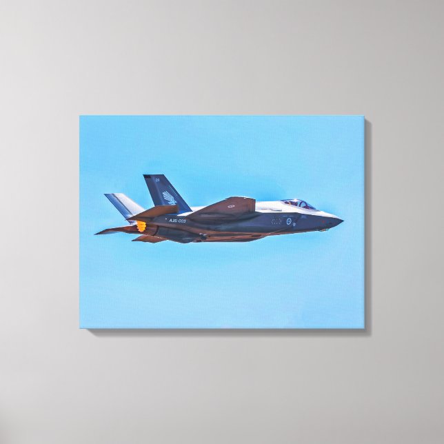 Toile Lockheed Martin F-35A Lightning II Canvas (Recto)