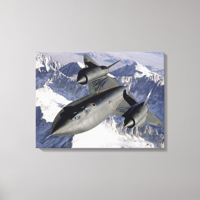 Toile Lockheed SR-71B Blackbird (Recto)