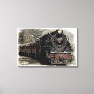 Toile Locomotive