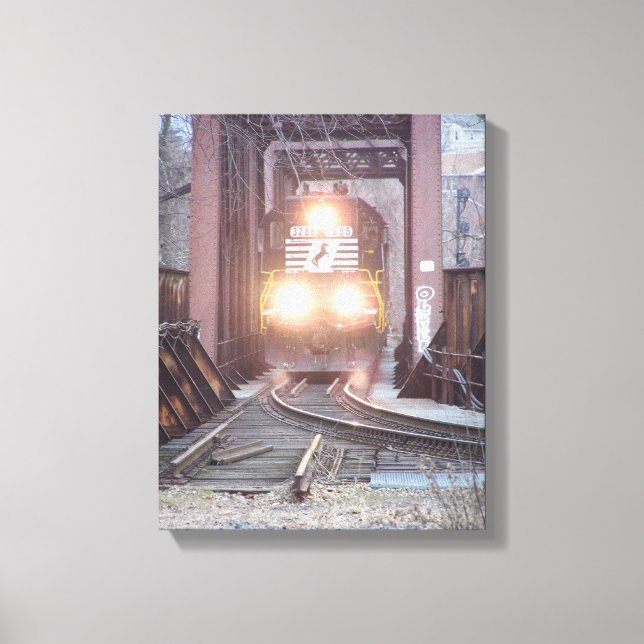 Toile Locomotive Norfolk Southern #3288 (Recto)