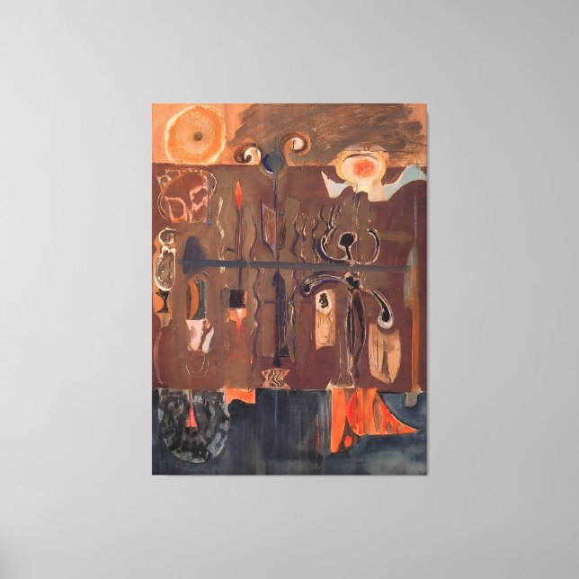 Toile l'œuvre d'art de Mark Rothko (Recto)