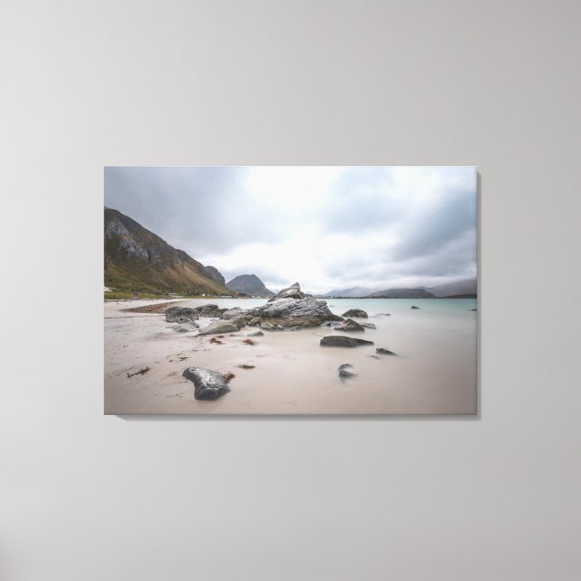 Toile Lofoten Ramberg Beach (Recto)