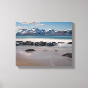 Toile Lofoten Vikten Beach