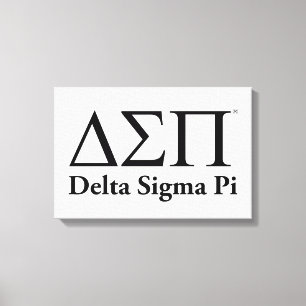 Toile Logo Classique Delta Sigma Pi