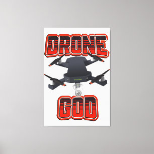 Toile Logo de Drone God