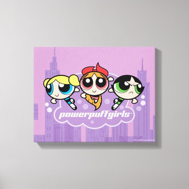 Toile Logo de l'équipe de Powerpuff (Recto)