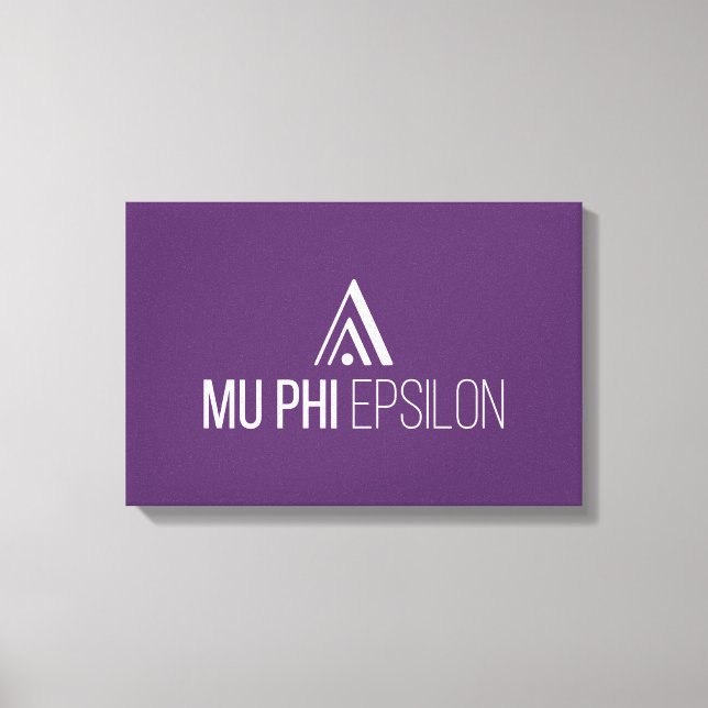 Toile Logo de Mu Phi Epsilon (Recto)