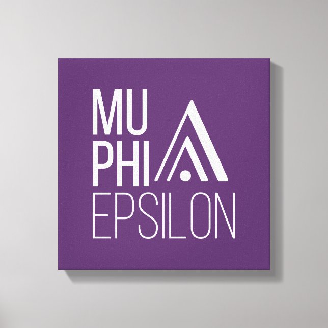 Toile Logo de Mu Phi Epsilon (Recto)