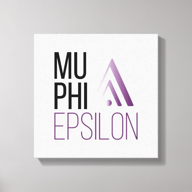 Toile Logo de Mu Phi Epsilon (Recto)