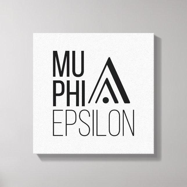 Toile Logo de Mu Phi Epsilon (Recto)