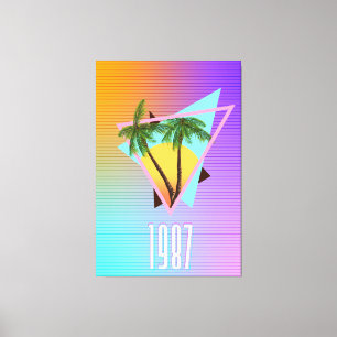 Toile logo de Paradis 1987