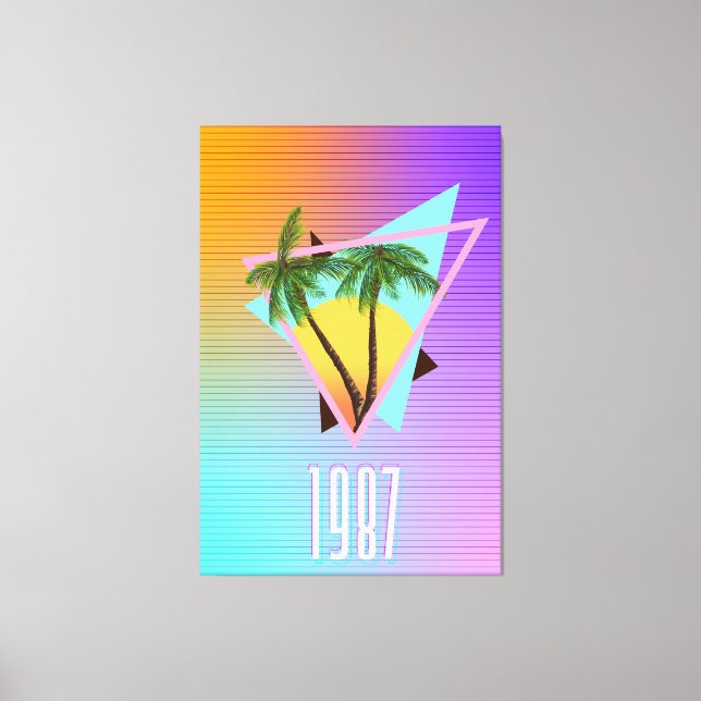 Toile logo de Paradis 1987 (Recto)