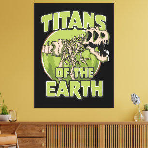 Toile logo des Titans de la Terre