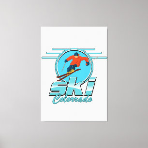 Toile logo ski Colorado