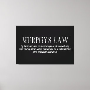 Toile Loi de Murphy