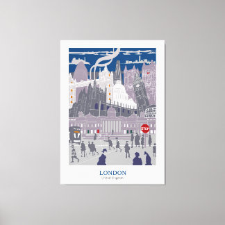 Toile London City Skyline
