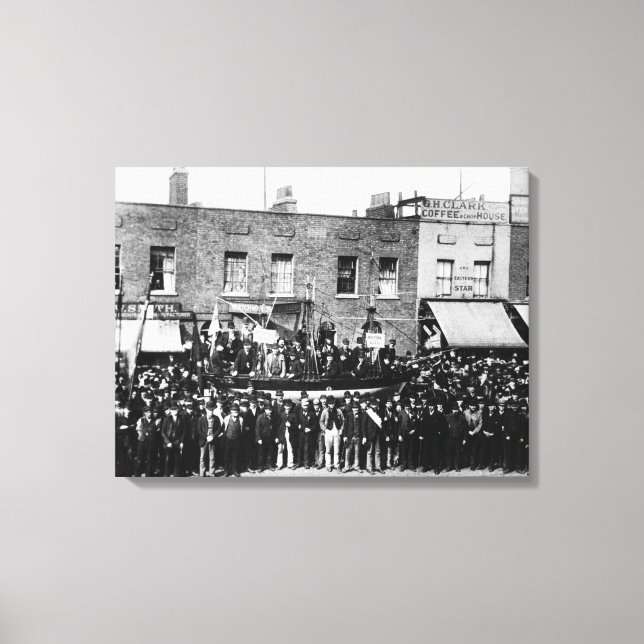 Toile London Dock Strike, 1889 2 (Recto)