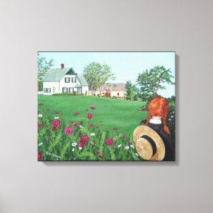 Toile "Looking on with love" Anne of Green Gables, PEI C