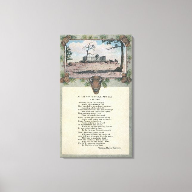 Toile Lookout Mountain, Colorado (Recto)