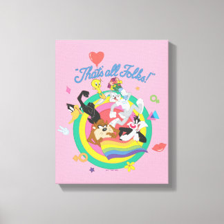 Toile LOONEY TUNES™ - That's All Folks! Pride Bullseye