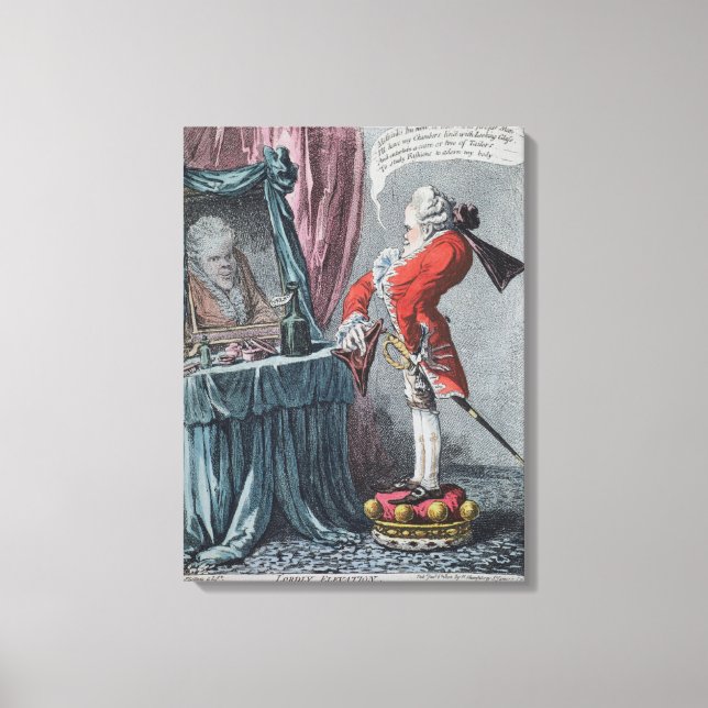 Toile Lordly Elevation, pub. par Hannah Humphrey, 1802 (Recto)